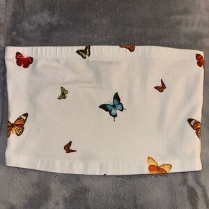 Forever 21 White Tube Top